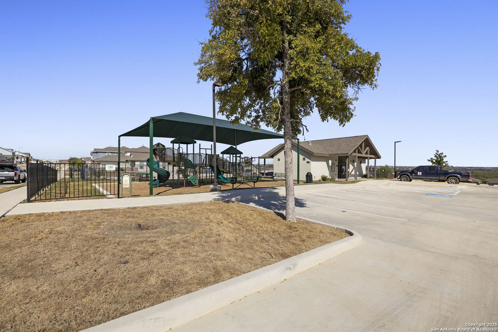 5139 Longhorn Converse, TX 78109 - Photo 38 of 46 a outdoor view with a bench under an umbrella