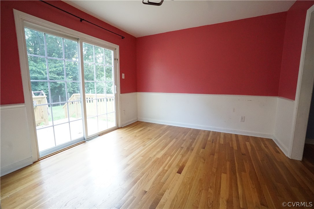 10110 Oldham Road Richmond, VA 23235 - Photo 12 of 26 a view of an empty room and wooden floor