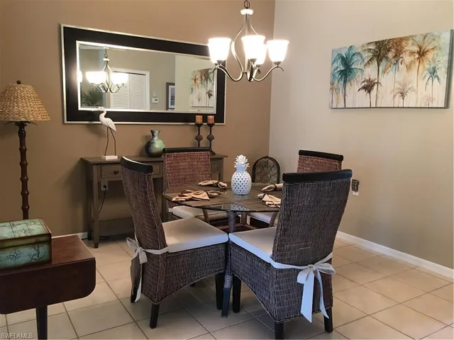 a workspace with furniture and painting on the wall