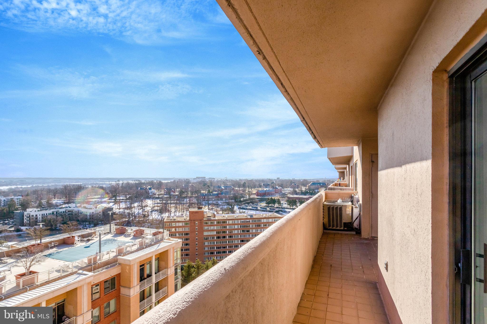 1301 North Courthouse Road, Unit 1610 Arlington, VA 22201 - Photo 25 of 41 a view of city from balcony