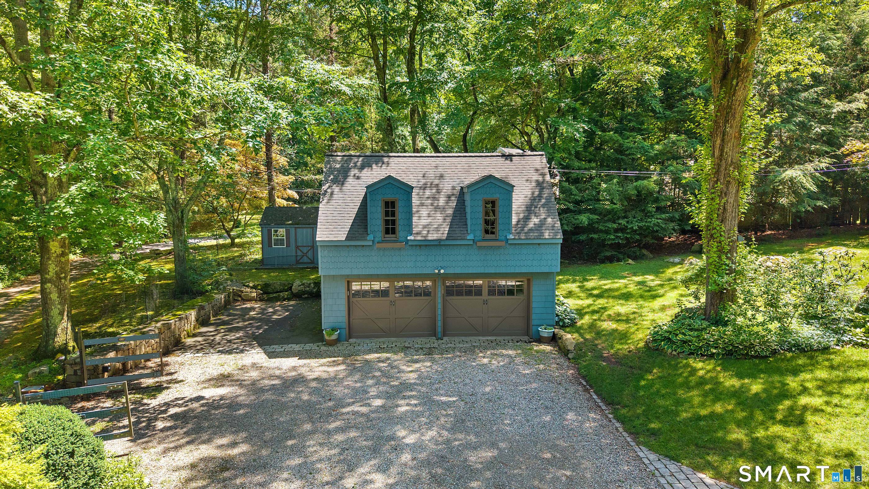 131 Georgetown Road Weston, CT 06883 - Photo 25 of 37 Barn Garage with Studio Loft