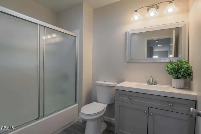 a view of a room with a sink