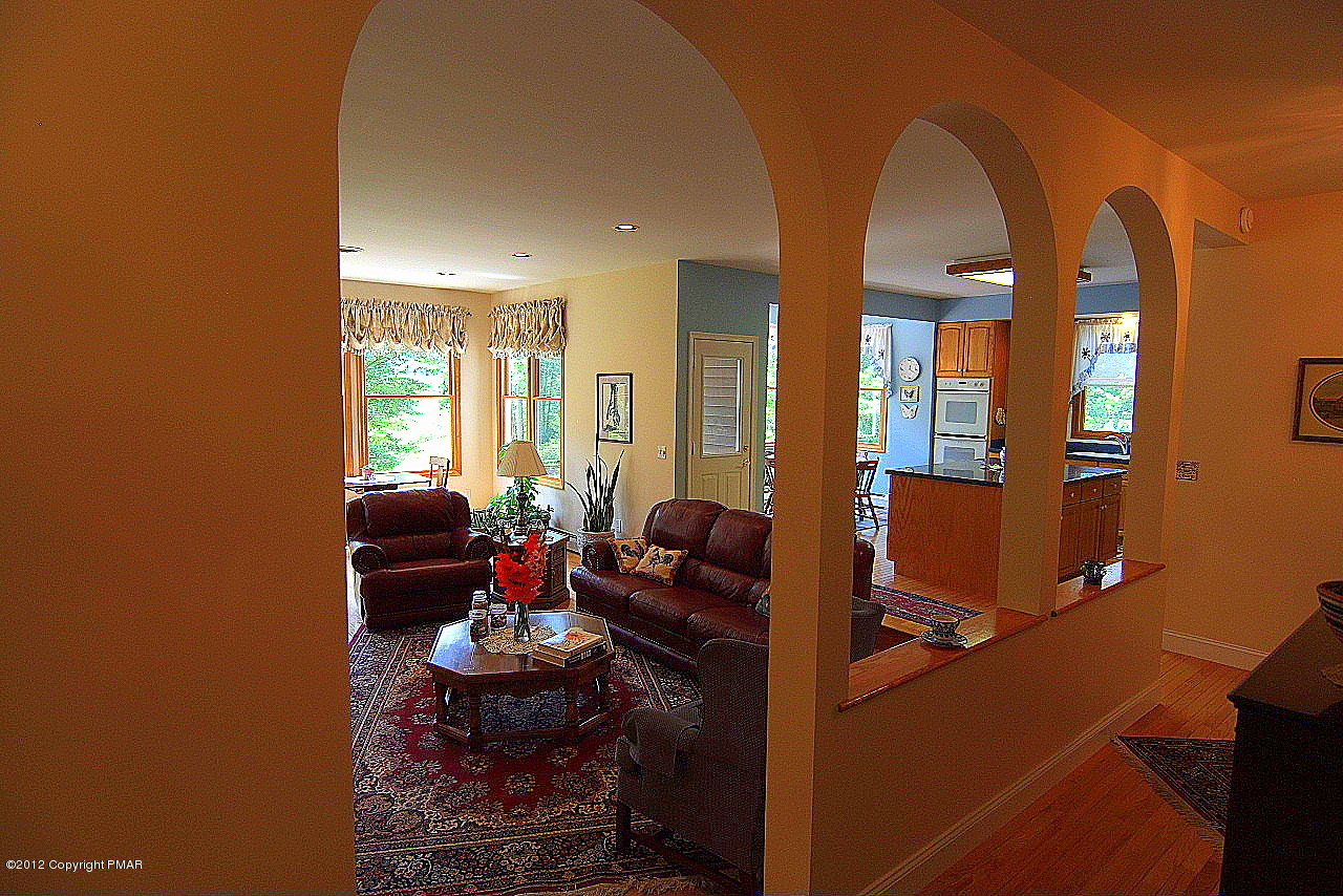 6726 Cherry Valley Road Stroudsburg, PA 18360 - Photo 38 of 75 Arches help define Spaces