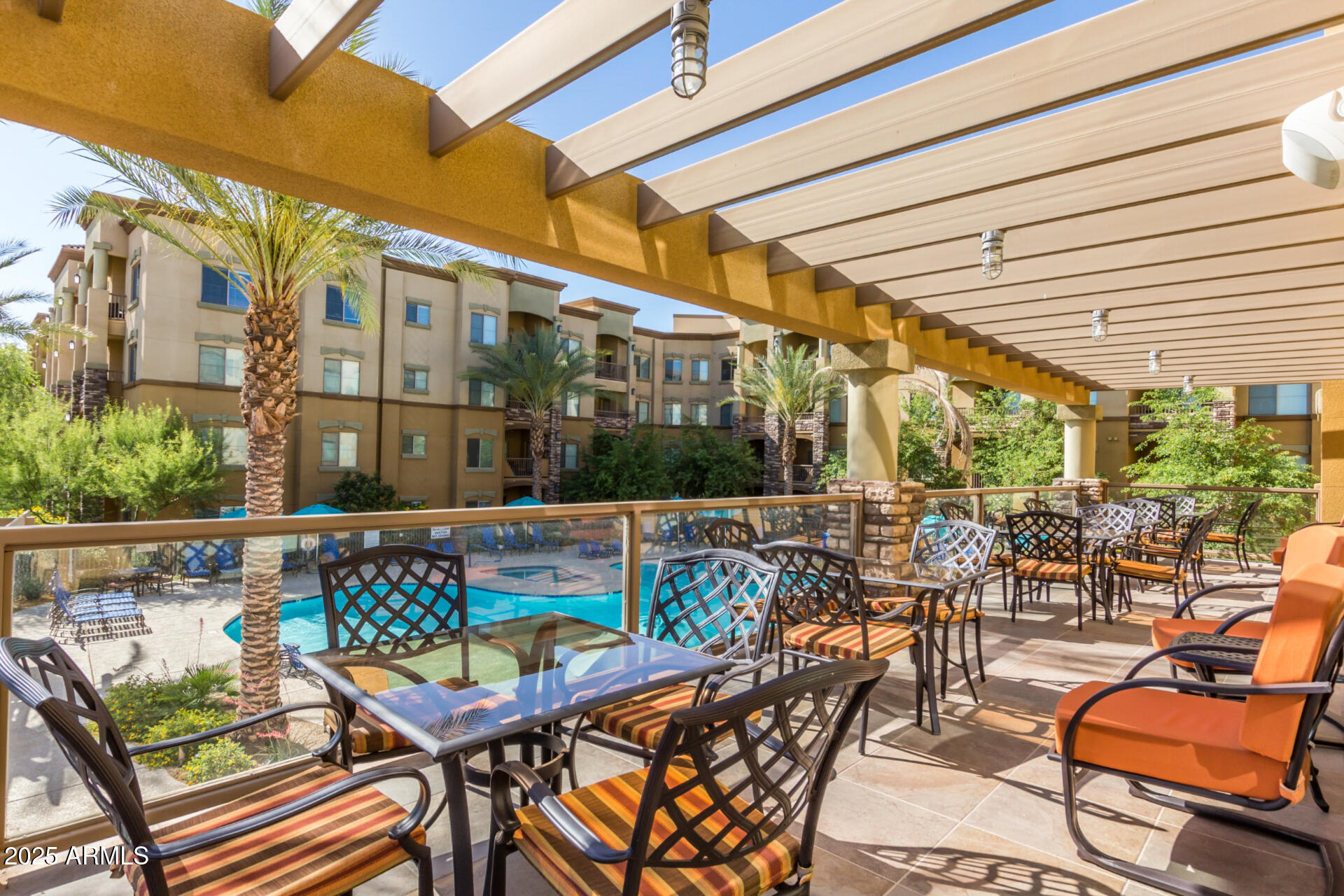 5350 East Deer Valley Drive, Unit 1259 Phoenix, AZ 85054 - Photo 21 of 35 outdoor view of an chairs and tables in the patio