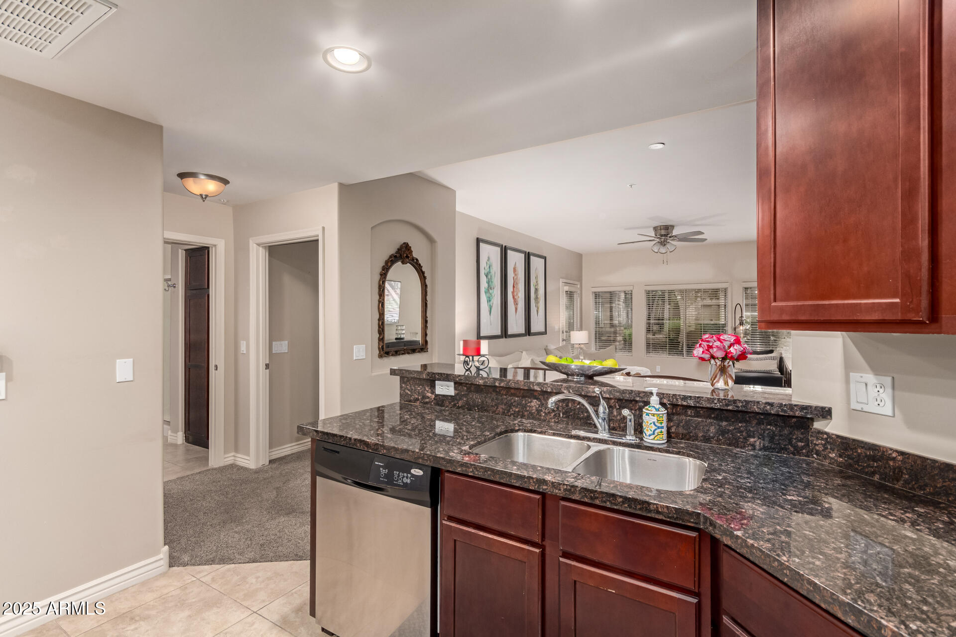 5350 East Deer Valley Drive, Unit 1259 Phoenix, AZ 85054 - Photo 8 of 35 a kitchen with sink and cabinets