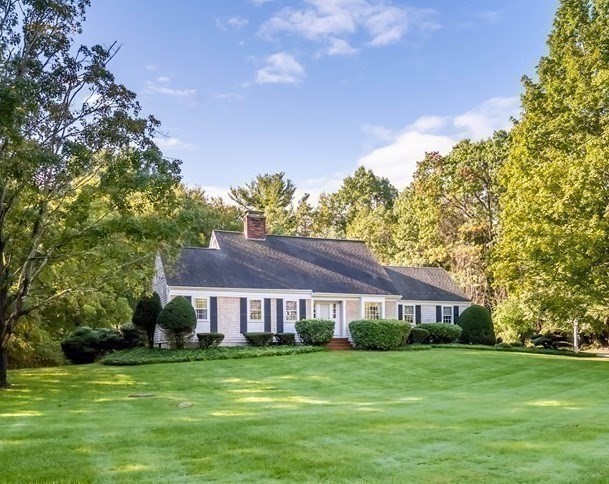 114 Bailey Road Andover, MA 01810 - Photo 1 of 42 a front view of a house with a garden