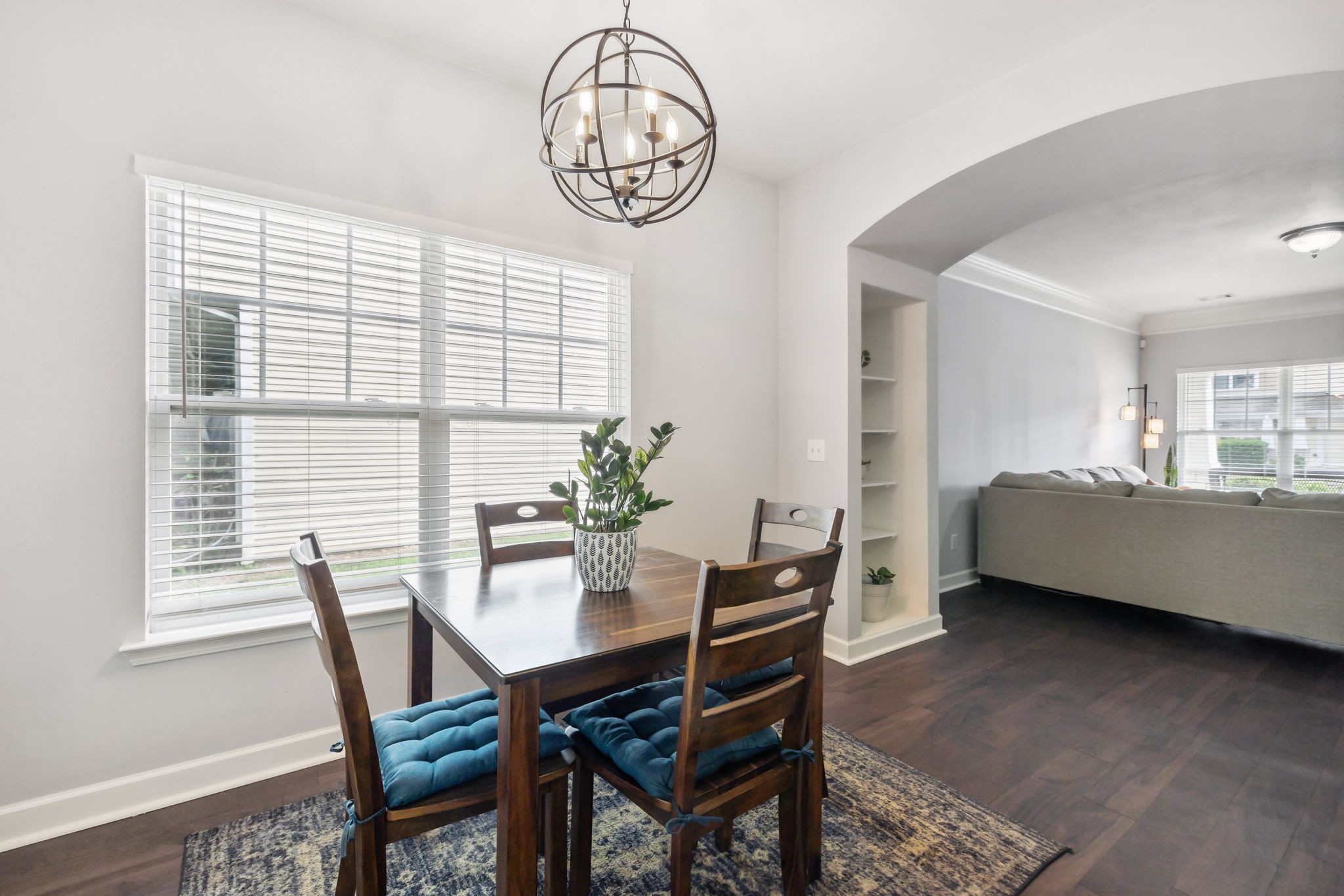 3535 Bell Road, Unit 301 Nashville, TN 37214 - Photo 20 of 47 a view of a dining room with furniture window and wooden floor