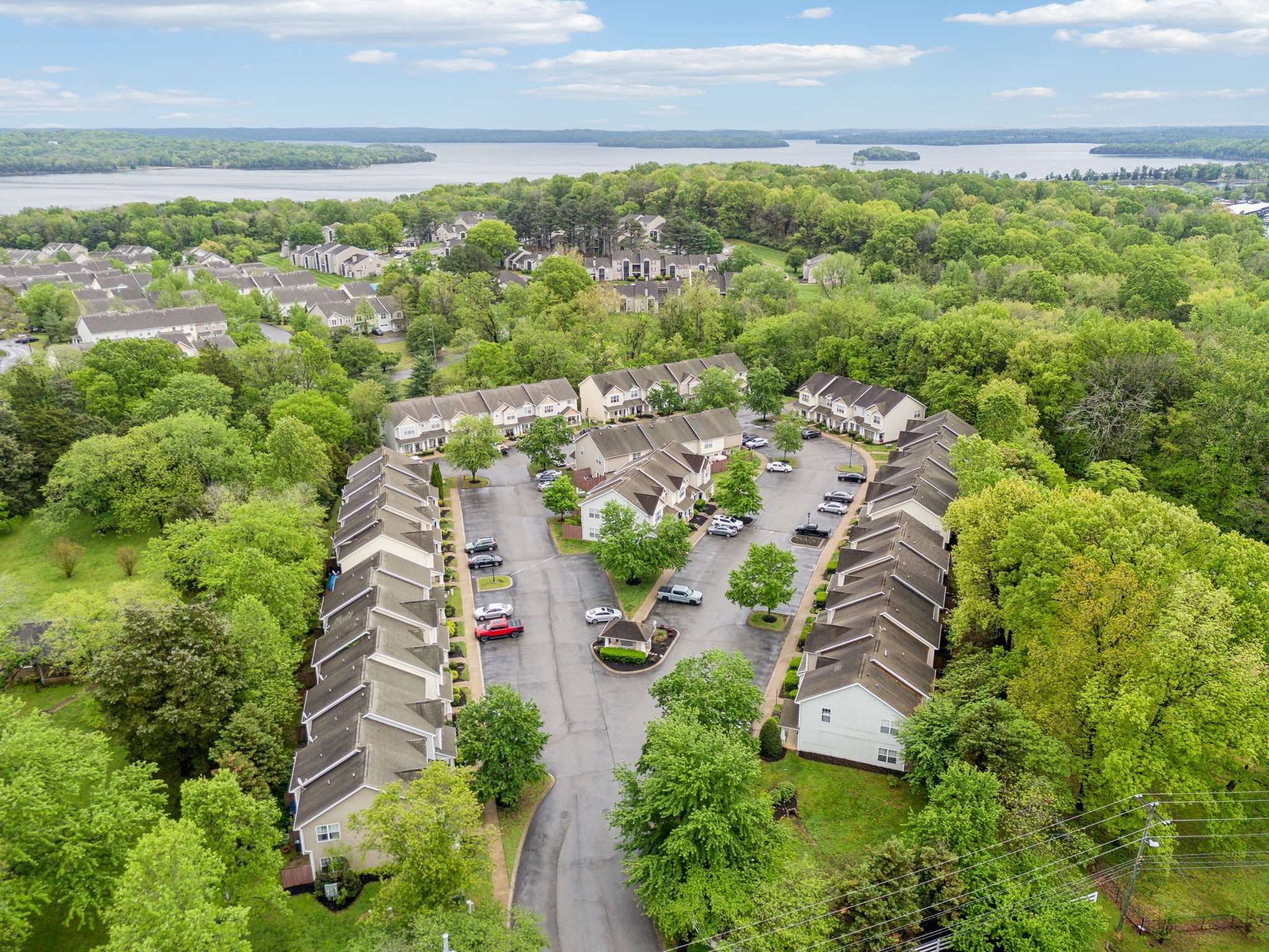 3535 Bell Road, Unit 301 Nashville, TN 37214 - Photo 44 of 47 an aerial view of residential houses with outdoor space and street view