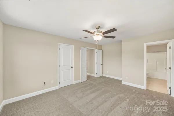 a view of a big room with closet area