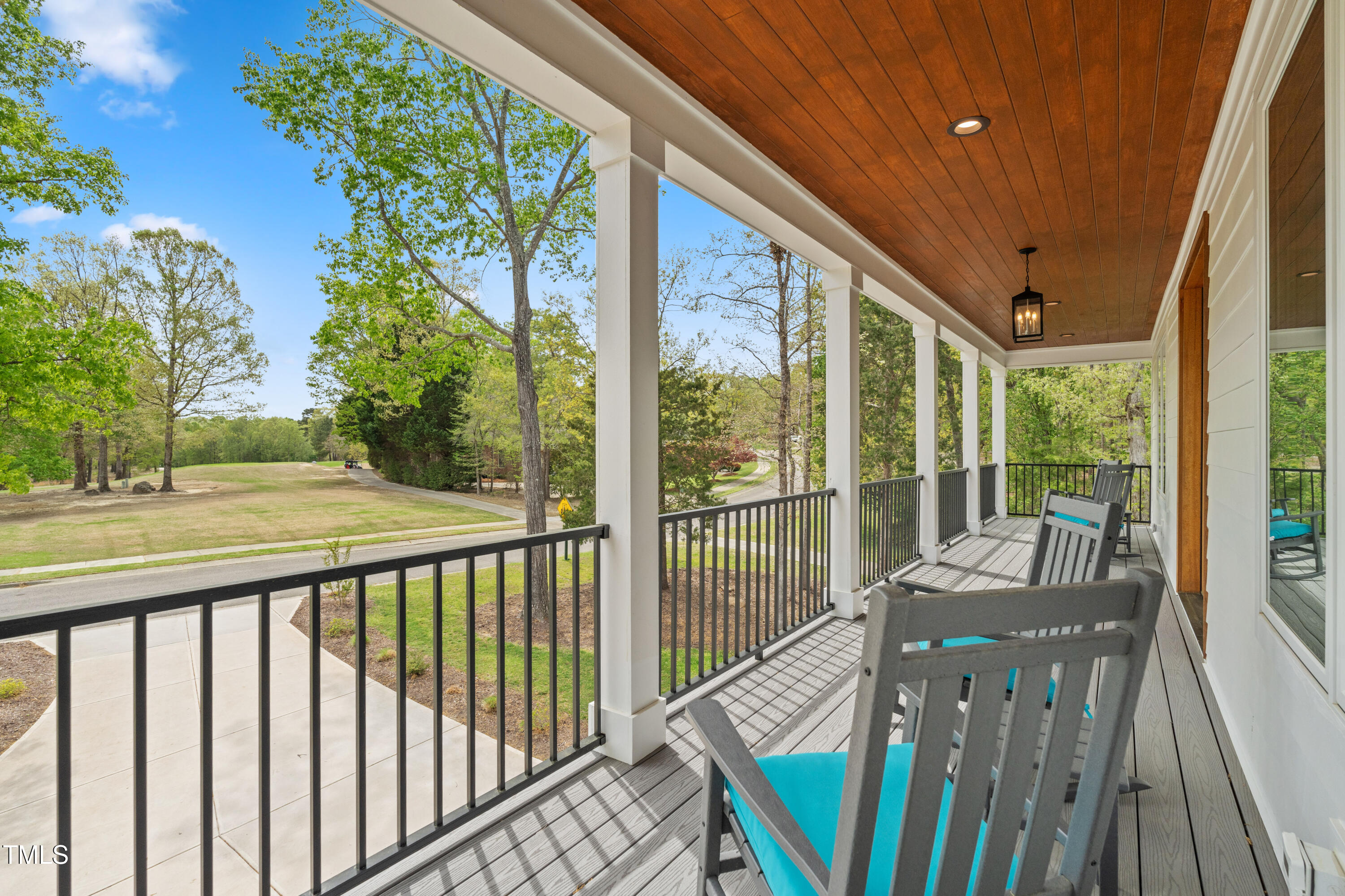 1213 Rocky Point Lane Durham, NC 27712 - Photo 37 of 76 a view of a balcony with couch