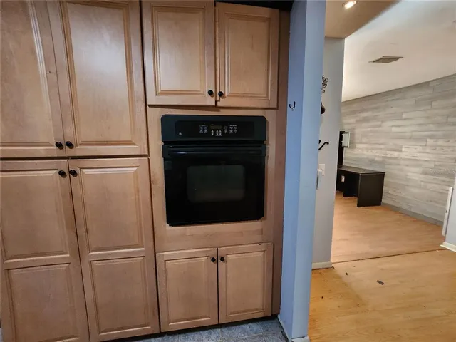 a view of a room with lots of trees