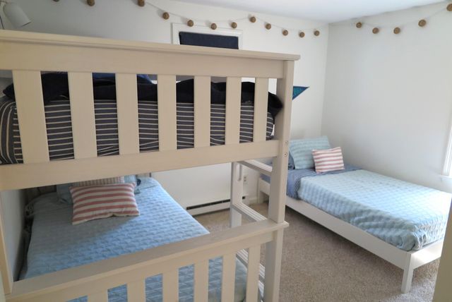 a view of a bedroom from hallway