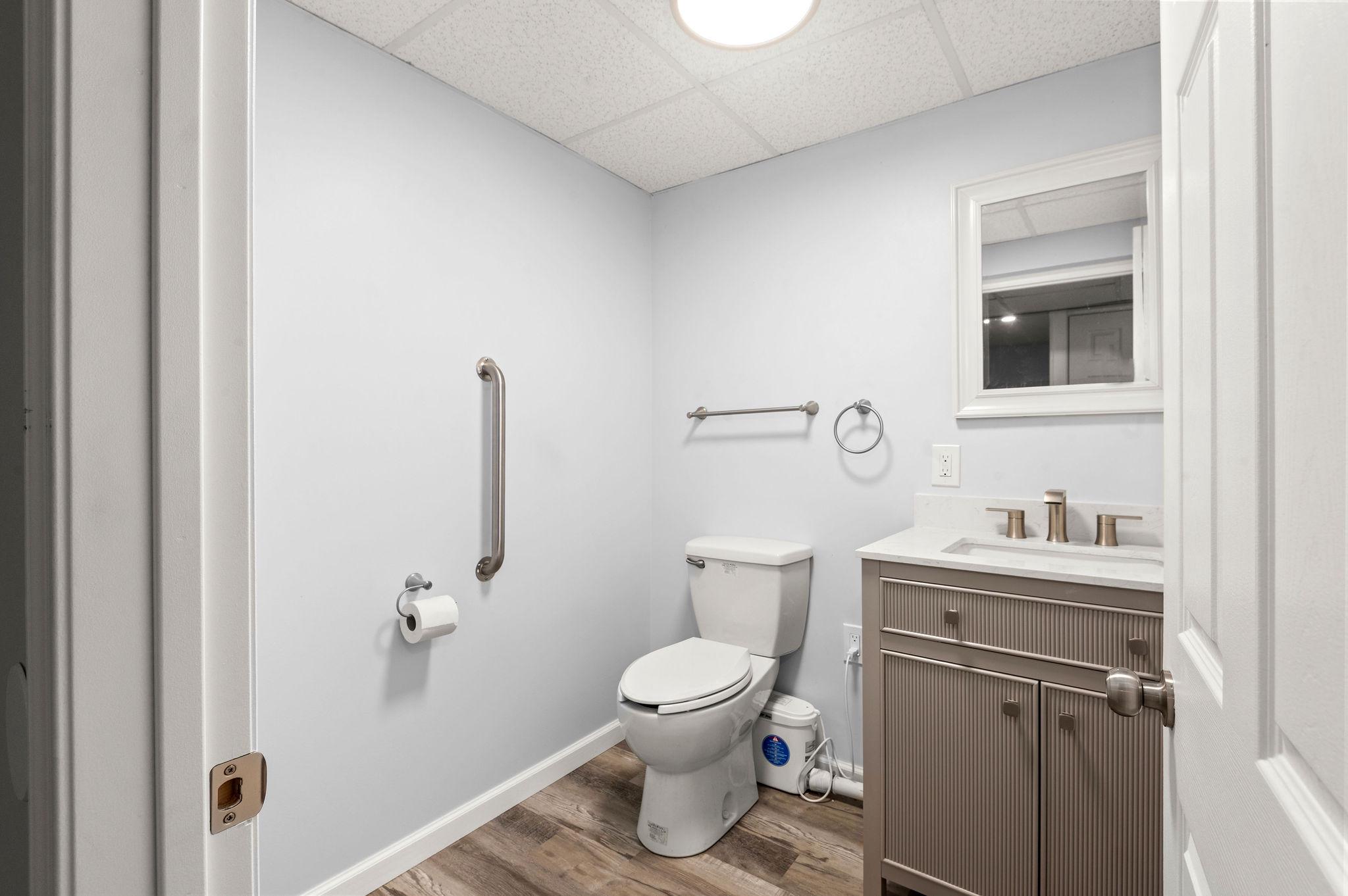 1 Ranor Court Reading, PA 19606 - Photo 22 of 29 Updated Basement level half bathroom