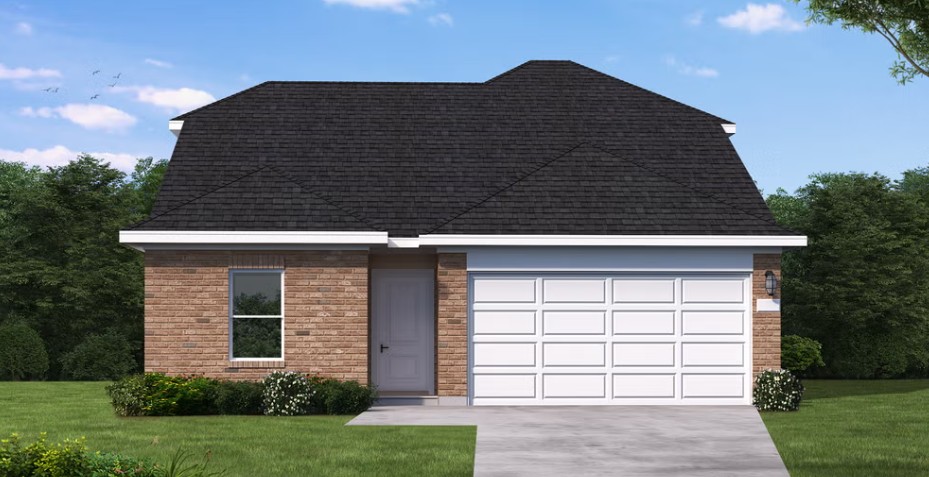 13809 Ryan Range Lane Elgin, TX 78621 - Photo 1 of 8 Gregg Elevation - Representative Photo