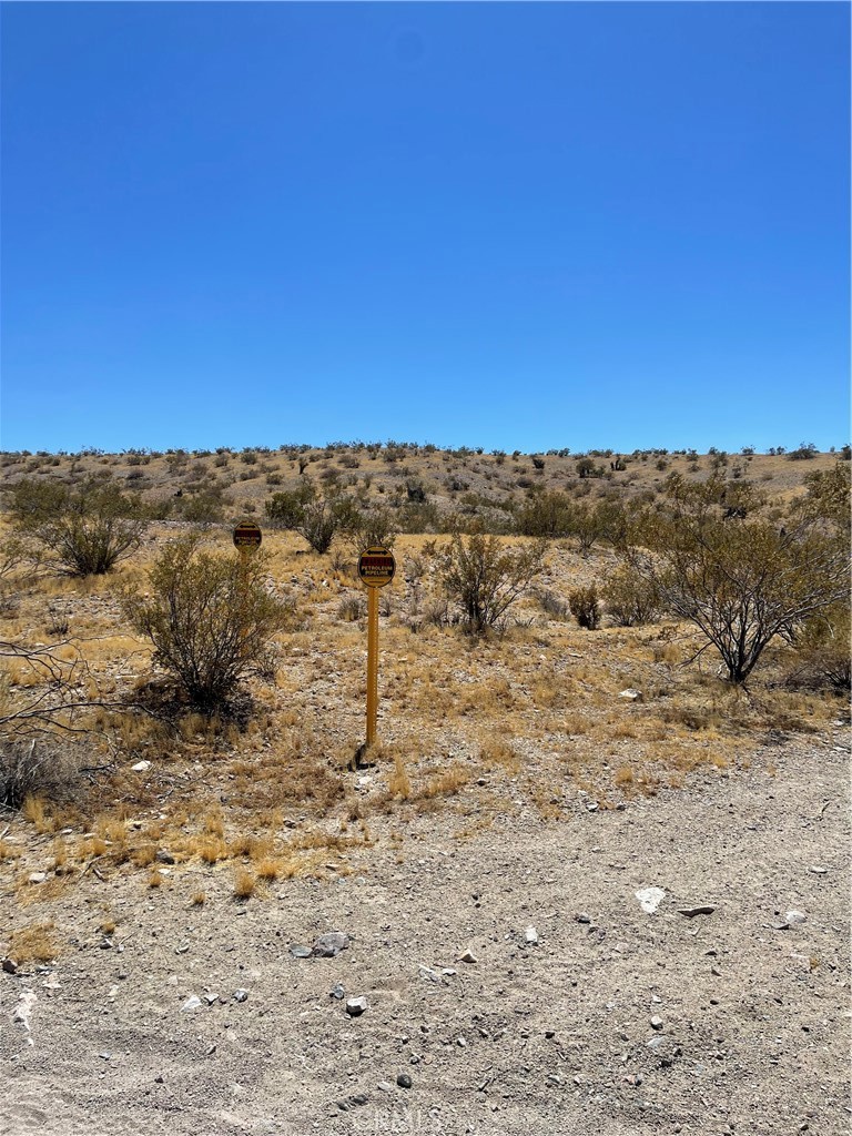 15510 Oleander Street Oro Grande, CA 92368 - Photo 2 of 6 a view of a dry field with trees in the background