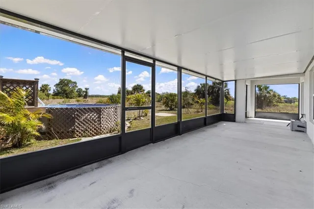 a view of an ocean from a balcony
