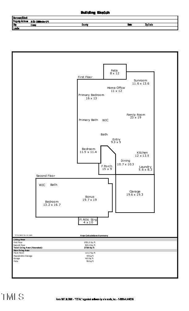 812 Gillinder Place Cary, NC 27519 - Photo 59 of 59 812 Gillinder floor plan