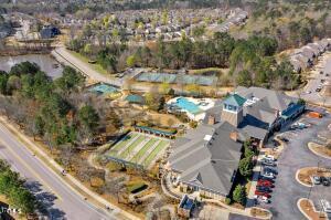 812 Gillinder Place Cary, NC 27519 - Photo 55 of 59 an aerial view of residential houses with outdoor space