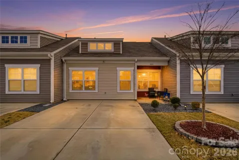 a view of a house with sitting area