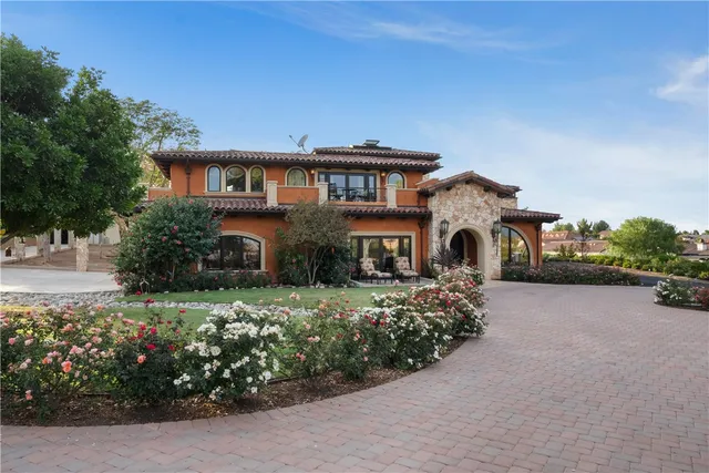 a front view of house with a yard