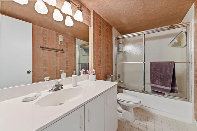 a view of an outdoor space and tennis court