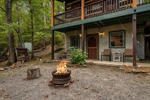 a front view of a house with a porch