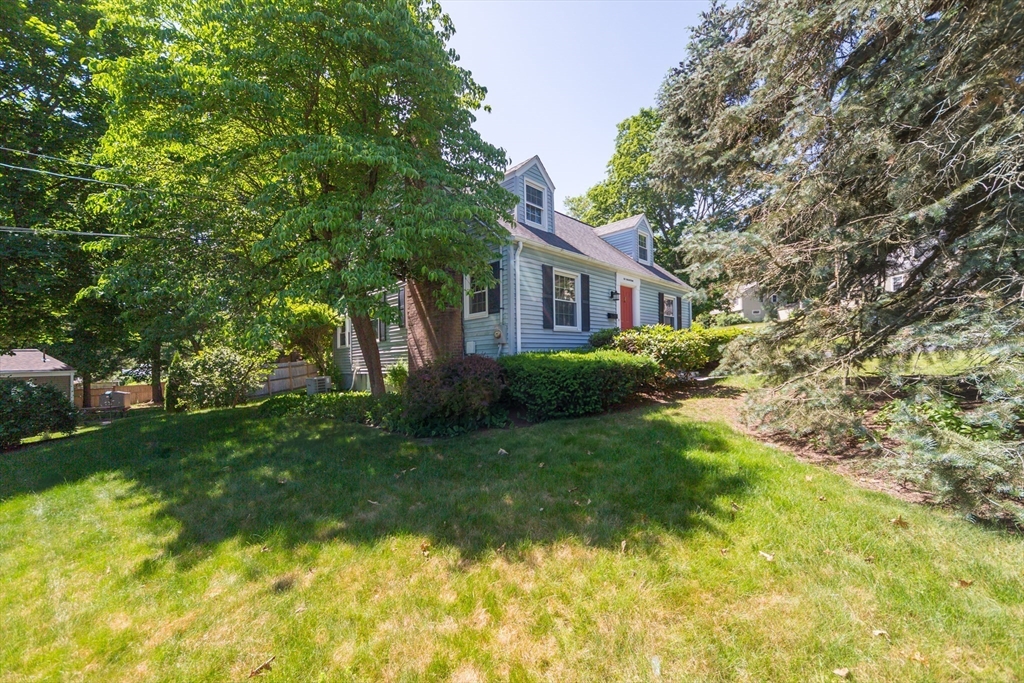6 MacArthur Road Natick, MA 01760 - Photo 29 of 31 a view of backyard of house with green space