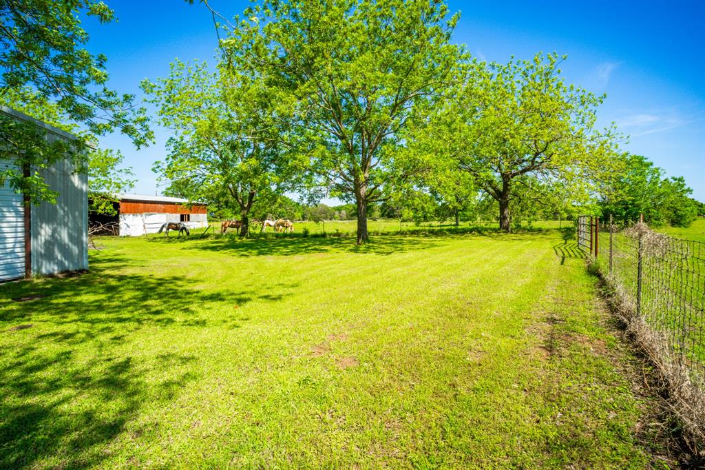 682 Lcr 450 Groesbeck, TX 76642 - Photo 30 of 38 a view of yard with swimming pool and green space