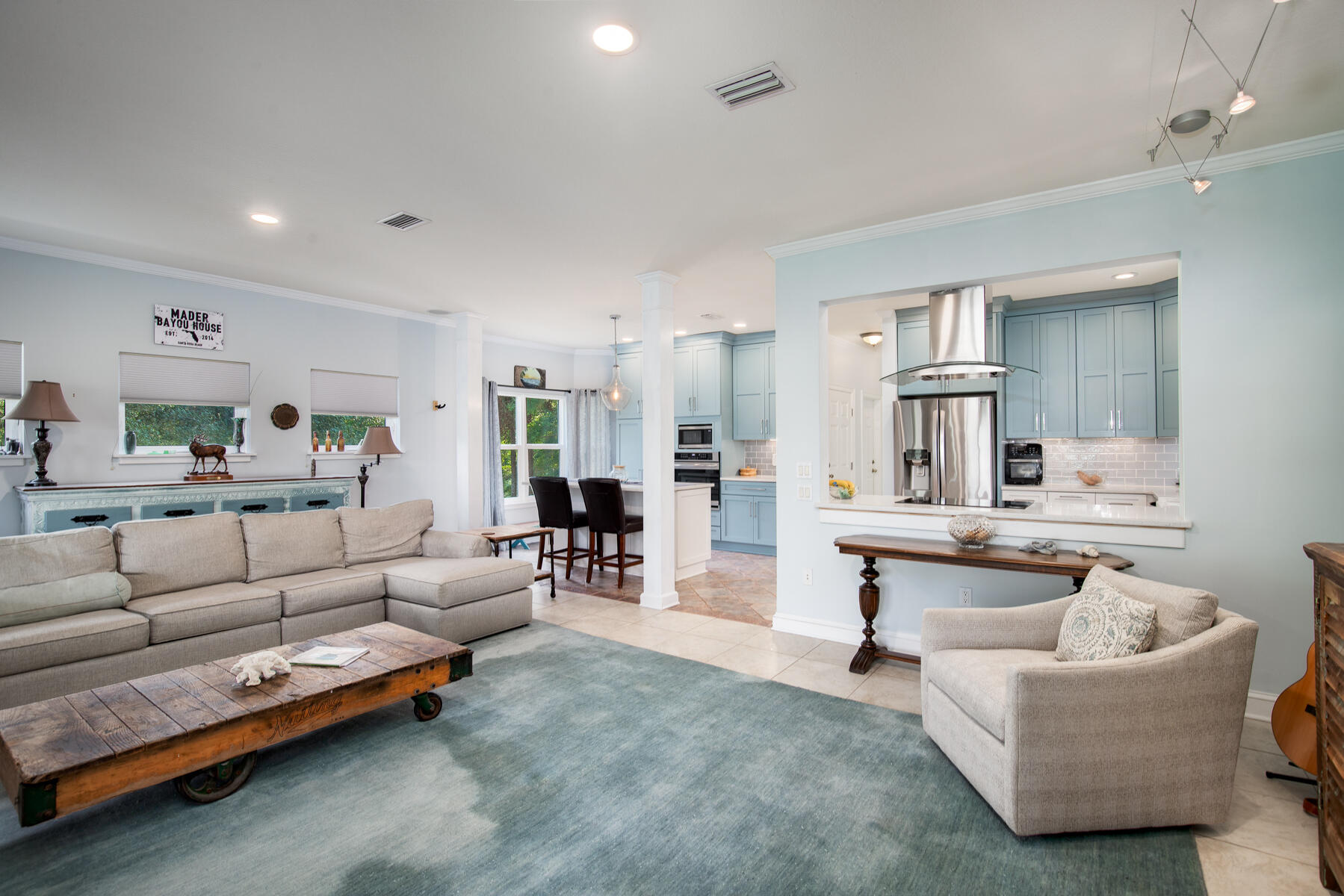 95 Blue Bell Circle Santa Rosa Beach, FL 32459 - Photo 8 of 29 a living room with furniture and a wooden floor