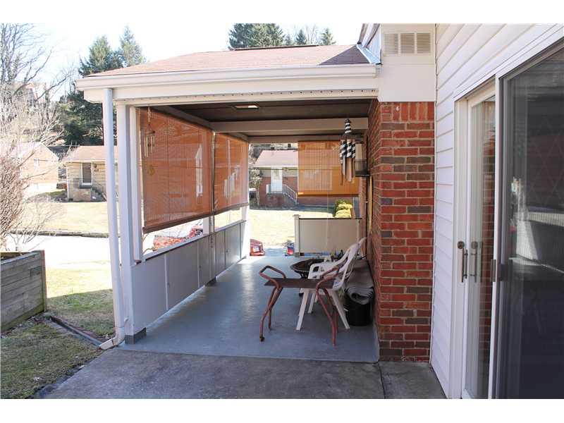 411 Spring Valley Road West Mifflin, PA 15122 - Photo 14 of 14 Patio/Deck. Side Patio