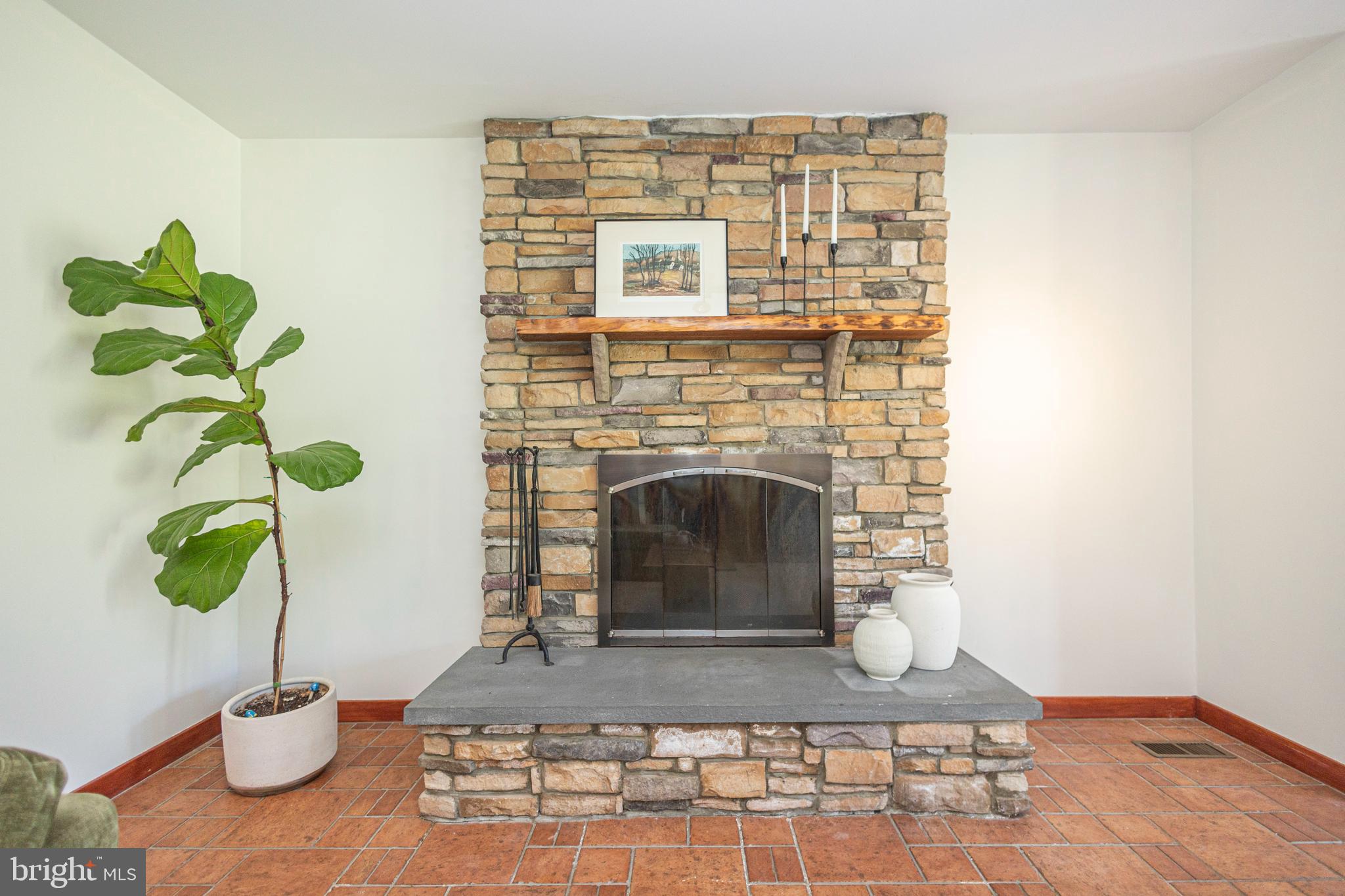 101 Rogers Road Furlong, PA 18925 - Photo 7 of 57 Stone Fireplace in Great Room