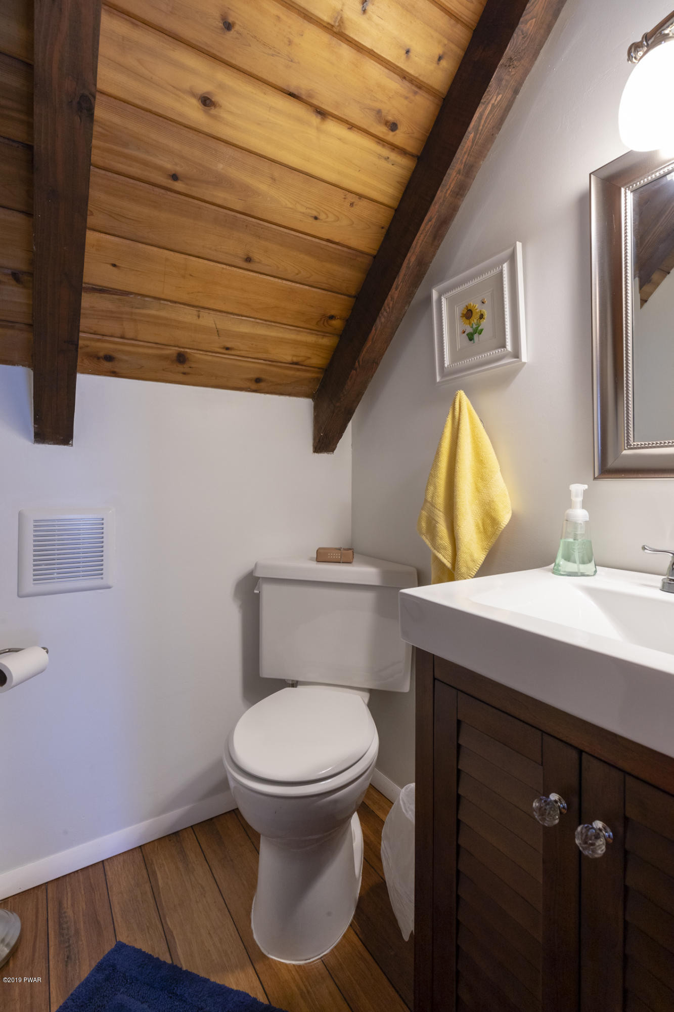 2280 Ridgeview Drive Lake Ariel, PA 18436 - Photo 12 of 30 a bathroom with a toilet sink and mirror
