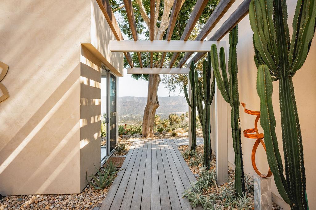 1465 Foothill Road Ojai, CA 93023 - Photo 16 of 34 a view of balcony with wooden floor and outdoor space