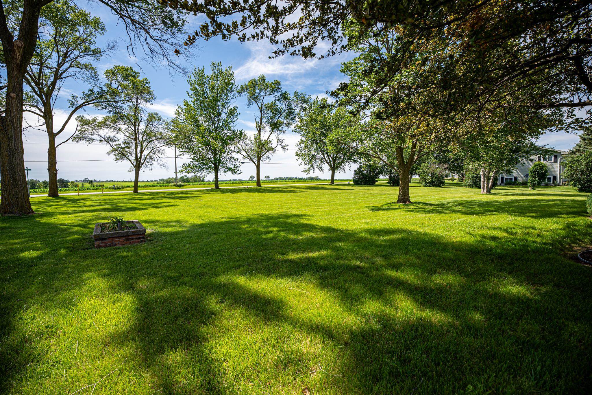 9092 East Scott Road Stillman Valley, IL 61084 - Photo 42 of 47 a big yard with lots of green space