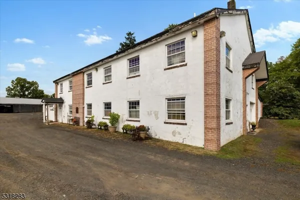 a view of a house with a outdoor space