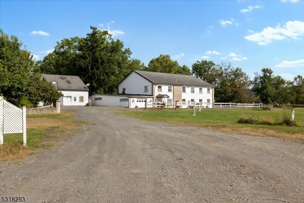 a view of a house with a outdoor space