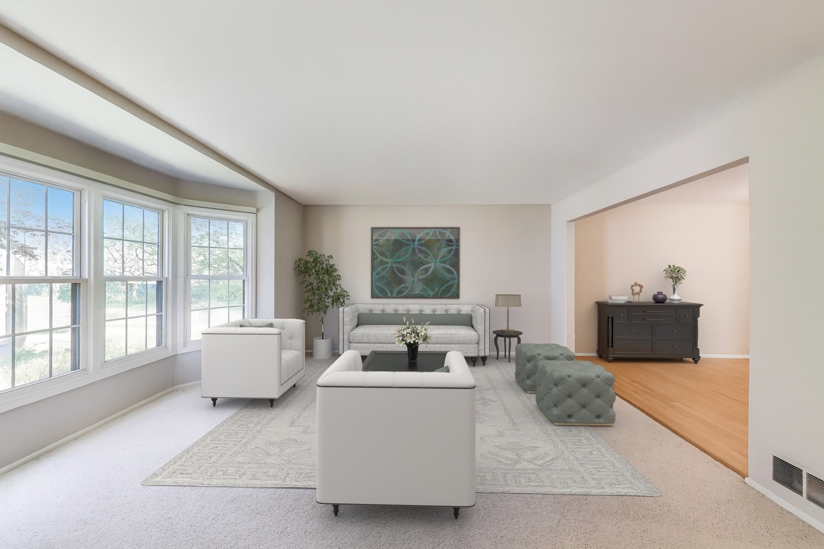 1022 Oakview Drive Wheaton, IL 60187 - Photo 2 of 20 a living room with furniture and a window