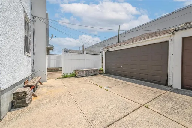a view of parking garage