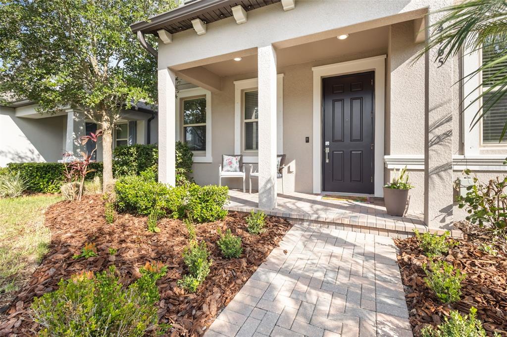 4465 Tubular Run Land O Lakes, FL 34638 - Photo 8 of 60 a front view of a house with a yard