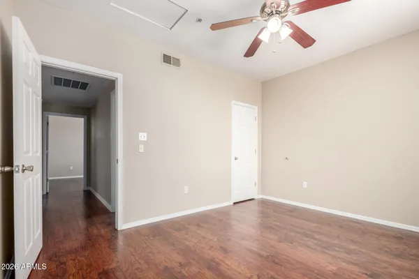 wooden floor in an empty room