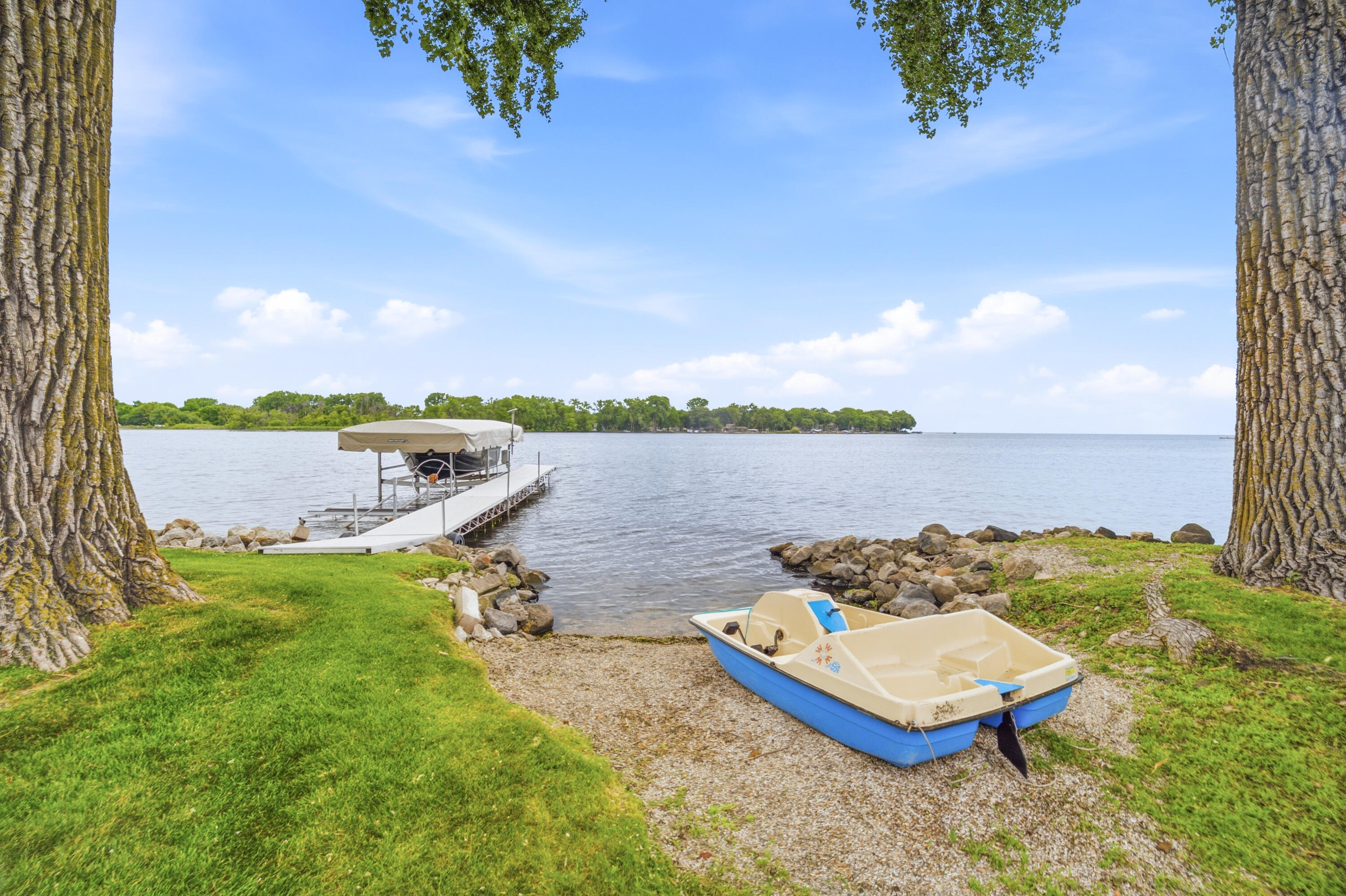 6121 Black Wolf Point Road Black Wolf, WI 54902 - Photo 52 of 85 Water View