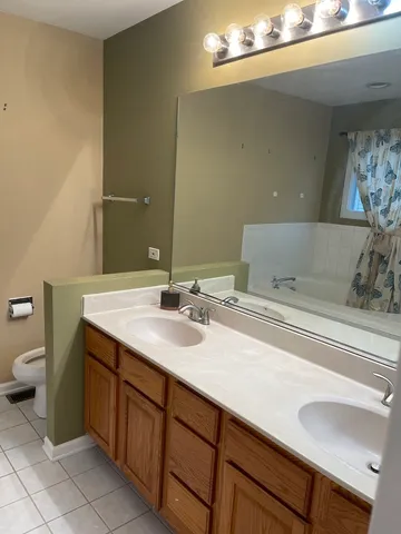 a bathroom with a sink and a toilet