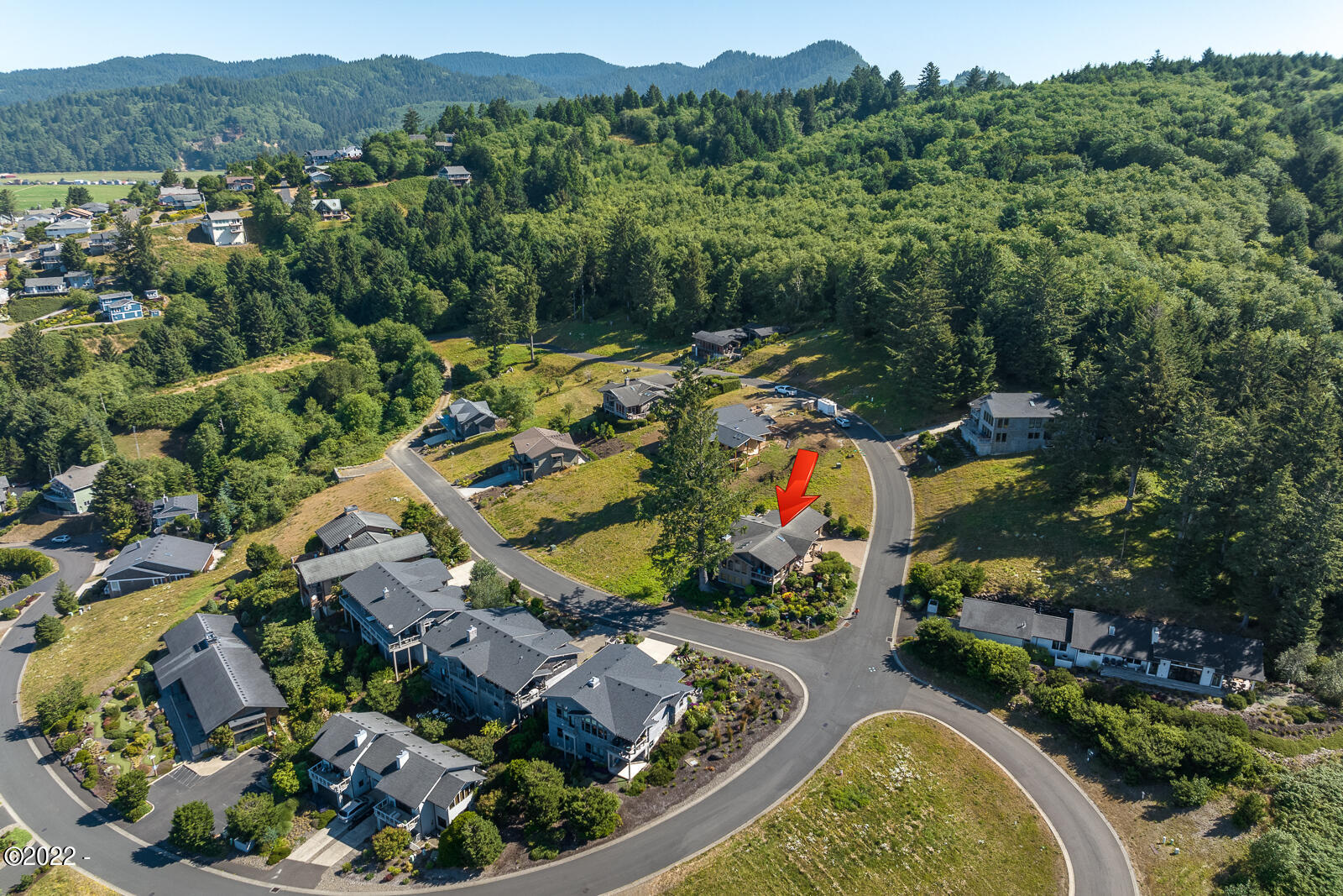 7805 Brooten Mountain Road Pacific City, OR 97135 - Photo 39 of 45 From Above