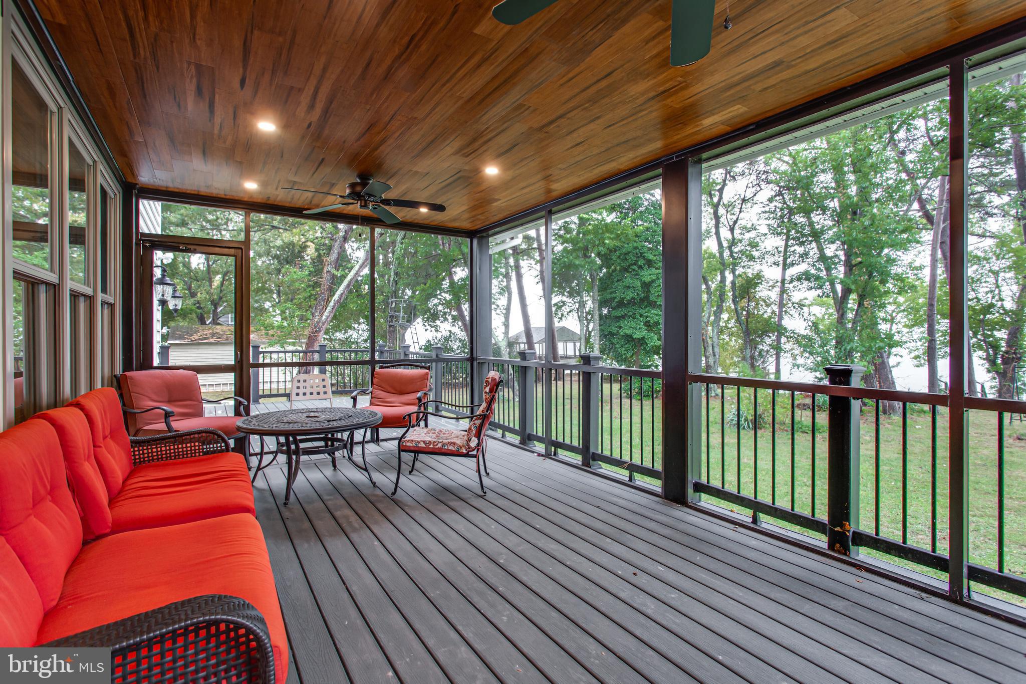 43840 Tarrywyle Way Leonardtown, MD 20650 - Photo 39 of 41 a balcony with furniture and wooden floor