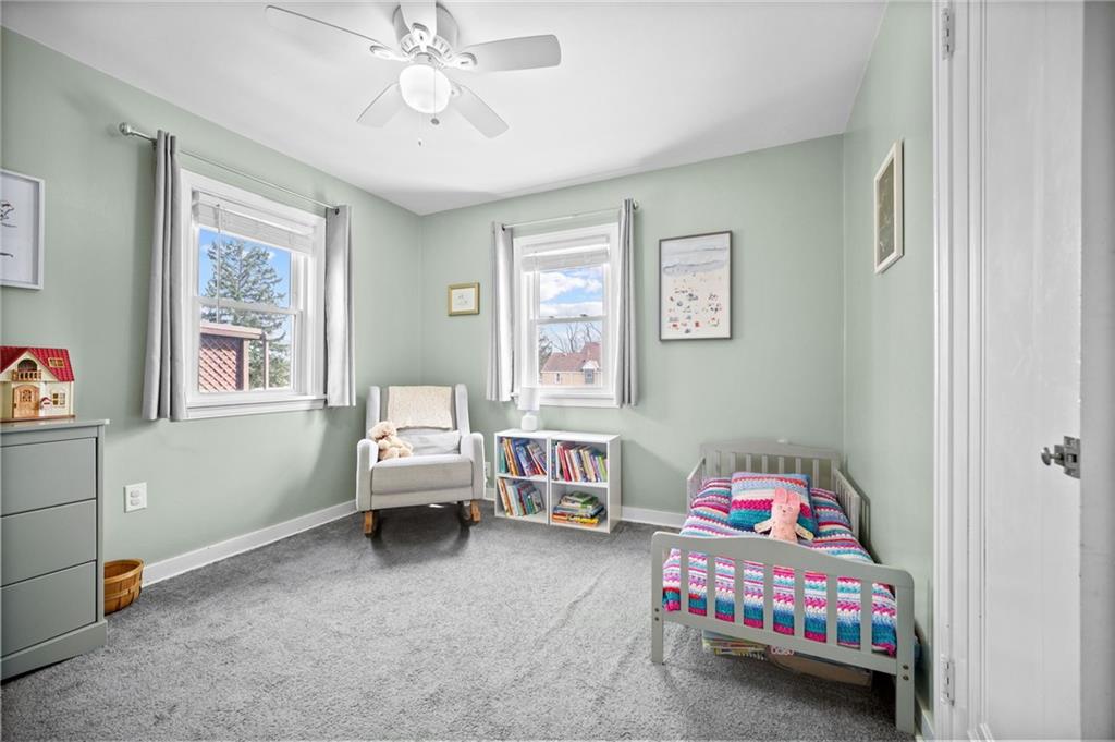 416 Phillips Avenue McKees Rocks, PA 15136 - Photo 25 of 46 a bedroom with furniture and a window