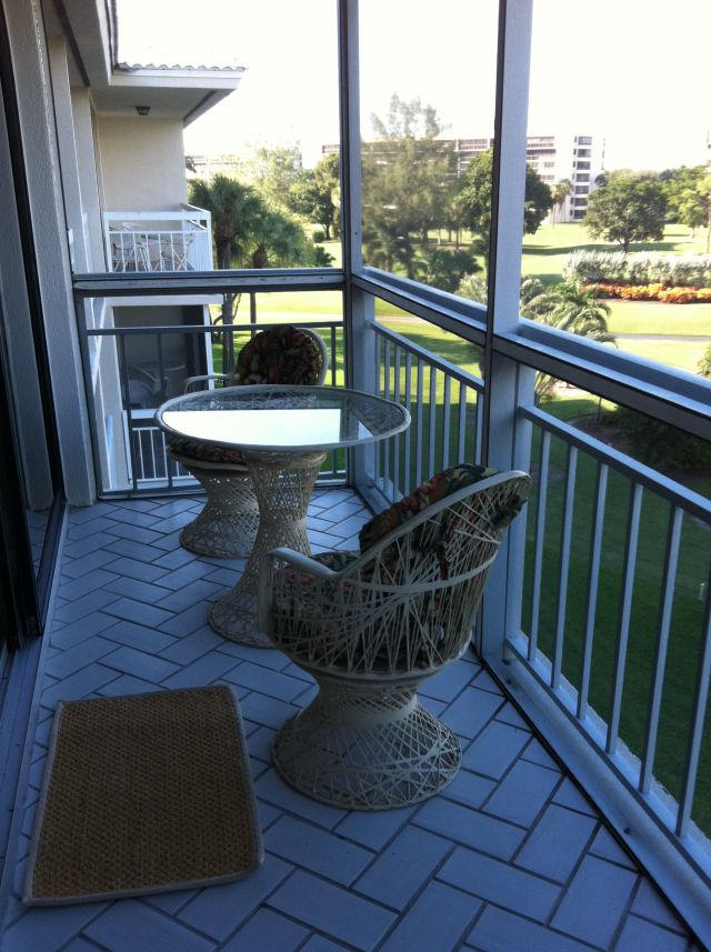 6133 Balboa Circle, Unit 405 Boca Raton, FL 33433 - Photo 31 of 36 a view of outdoor space with seating area