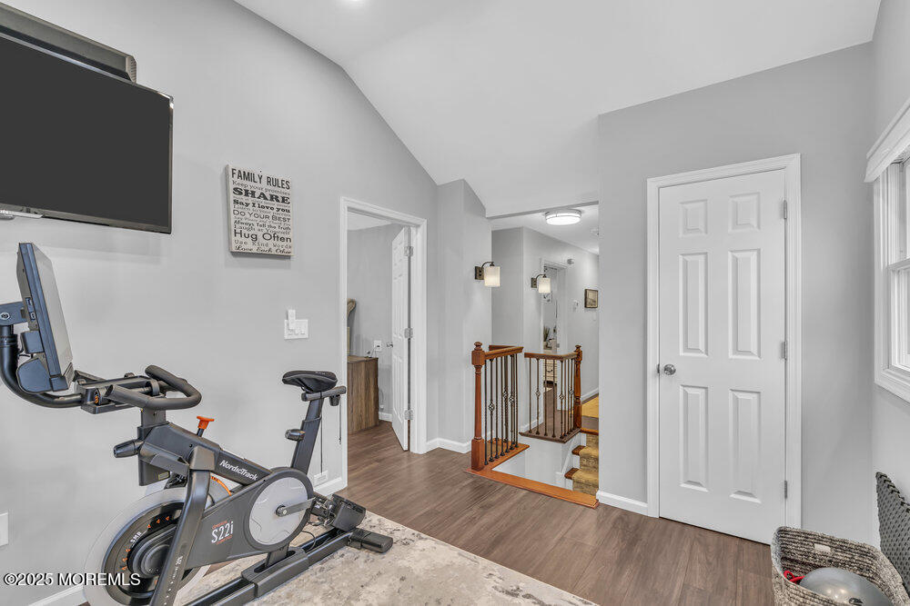 14 Starlight Road Howell, NJ 07731 - Photo 28 of 71 a view of a room with gym equipment