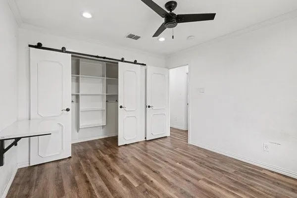 wooden floor in an empty room