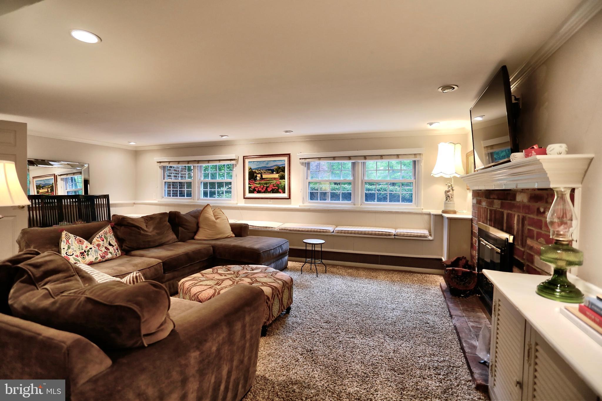 12 Cooper Run Drive Cherry Hill, NJ 08003 - Photo 22 of 50 a living room with furniture and a fireplace