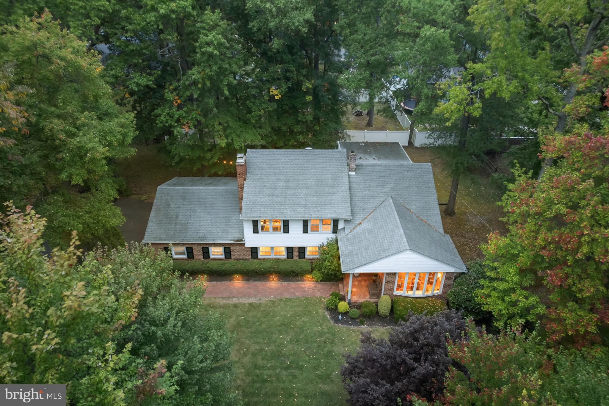 12 Cooper Run Drive Cherry Hill, NJ 08003 - Photo 42 of 50 an aerial view of a house with swimming pool and garden view